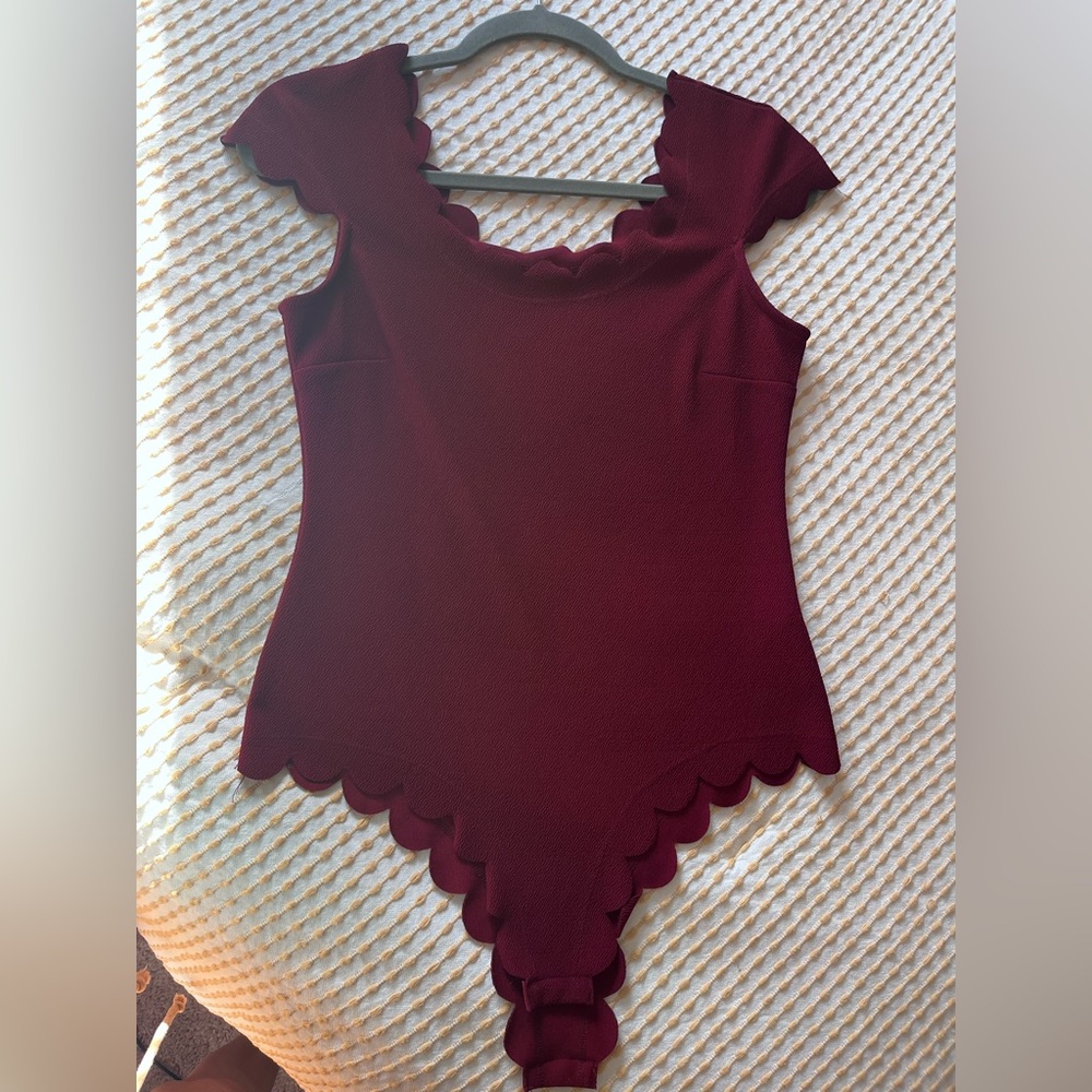 Lettuce trim body suit